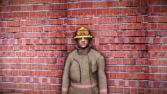 Работник пожарной службы HD для GTA Vice City