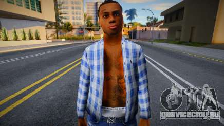 Парень в клетчатой рубашке 3 для GTA San Andreas