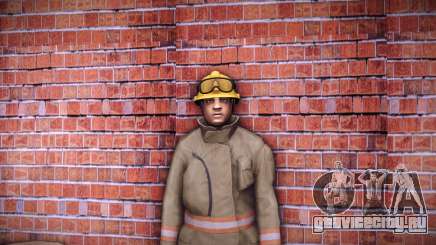 Работник пожарной службы HD для GTA Vice City
