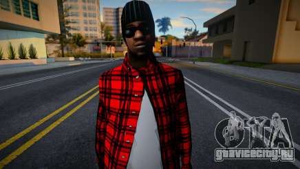 New Ballas skin v3 для GTA San Andreas