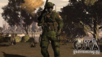 Niko Serbian Soldier для GTA 4