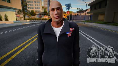 Dwayne Johnson A.k.a The Rock для GTA San Andreas