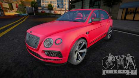 Bentley Bentayga [Tort228] для GTA San Andreas