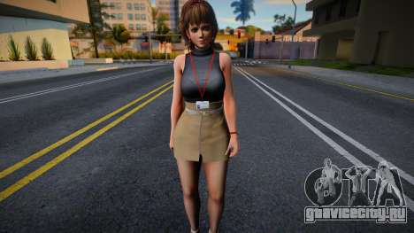 DOAXVV Hitomi - Yom Office Wear для GTA San Andreas