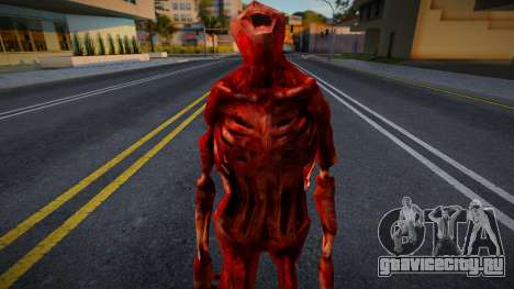Zombie Scheletrico для GTA San Andreas