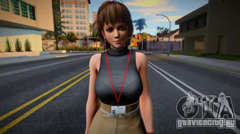 DOAXVV Hitomi - Yom Office Wear для GTA San Andreas