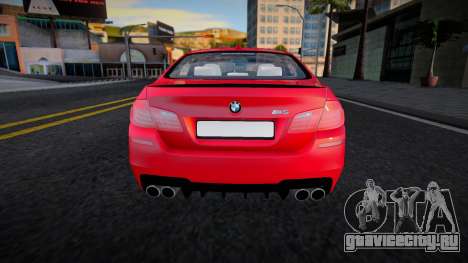 BMW M5 F10 (Belka) для GTA San Andreas