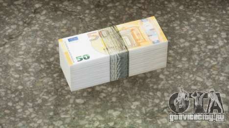 Realistic Banknote Euro 50 (New Textures)