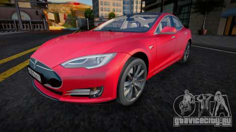 Tesla Model S (Rage) для GTA San Andreas