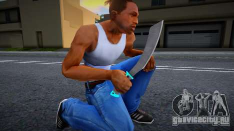Knife Parang GERBER Indigo для GTA San Andreas