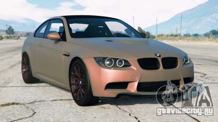 BMW M3 Coupe (E92) 2007〡add-on для GTA 5