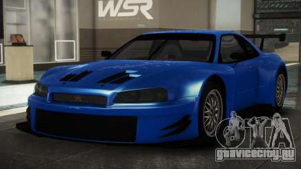 Nissan Skyline R34 R-Custom для GTA 4