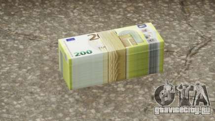 Realistic Banknote Euro 200 для GTA San Andreas Definitive Edition