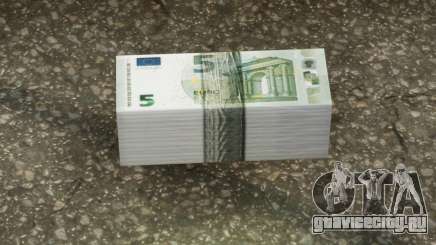 Realistic Banknote Euro 5 (New Textures) для GTA San Andreas Definitive Edition