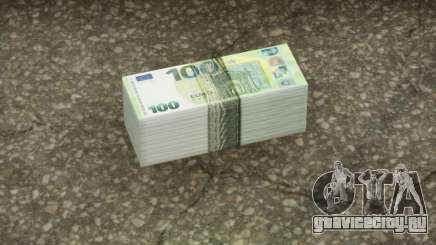 Realistic Banknote Euro 100 (New Textures) для GTA San Andreas Definitive Edition