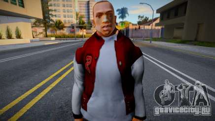 White CJ Ped Skin для GTA San Andreas