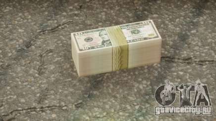 Realistic Banknote Dollar 10 для GTA San Andreas Definitive Edition