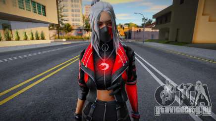 Free Fire Female 01 для GTA San Andreas