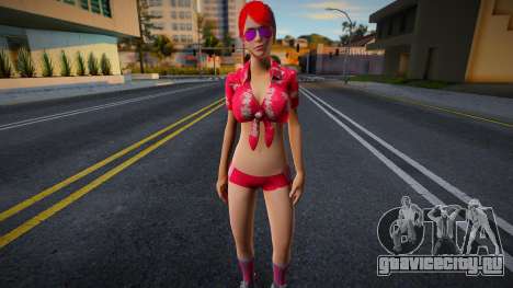 PUBG Mobile Female v1 для GTA San Andreas
