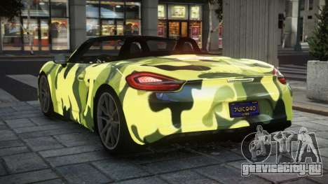 Porsche Boxster 981 GTS S1 для GTA 4