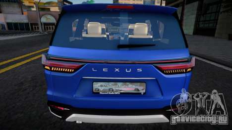 Lexus LX600 2022 CCD (Diamond) для GTA San Andreas