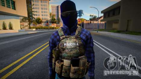 Морпех в гражданской одежде для GTA San Andreas