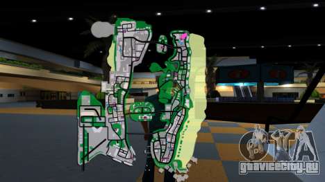 Улучшенные текстуры торгового центра для GTA Vice City