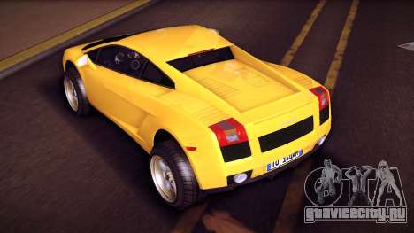 Lamborghini Gallardo 2005 для GTA Vice City