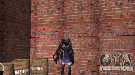 Noire (School Uniform) from Hyperdimension Neptu для GTA Vice City