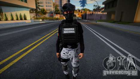 Солдат из Национальной гвардии Мексики v1 для GTA San Andreas
