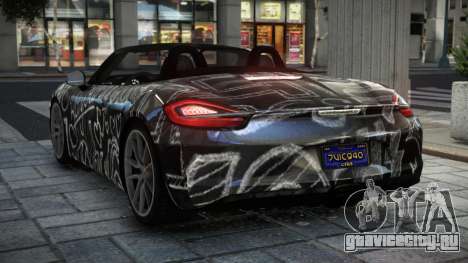 Porsche Boxster 981 GTS S8 для GTA 4