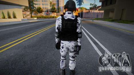 Солдат Национальной гвардии Мексики для GTA San Andreas