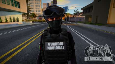 Солдат из Национальной гвардии Мексики v1 для GTA San Andreas