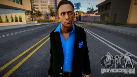 Ник (Blue & Black) из Left 4 Dead 2 для GTA San Andreas