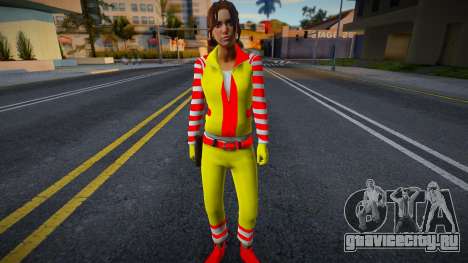 Зои (McDonalds) из Left 4 Dead для GTA San Andreas
