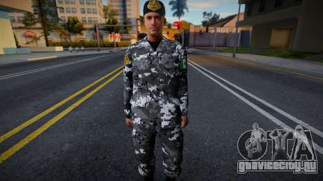 Солдат из Fuerza Única Jalisco v6 для GTA San Andreas