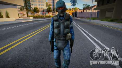 Gsg9 (Russian Police) из Counter-Strike Source для GTA San Andreas