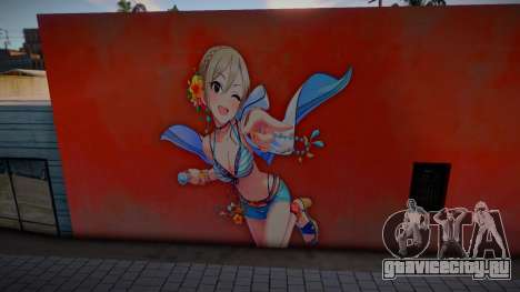 Syuko Shiomi Mural для GTA San Andreas