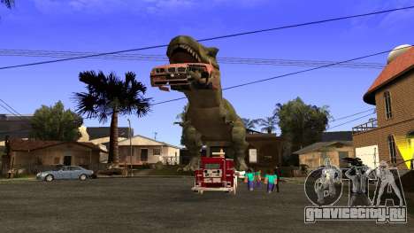 Funny Fire Truck для GTA San Andreas