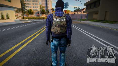 Морпех в гражданской одежде для GTA San Andreas