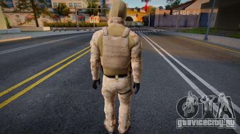 Солдат (Desert) из Картеля Нового поколения Хали для GTA San Andreas