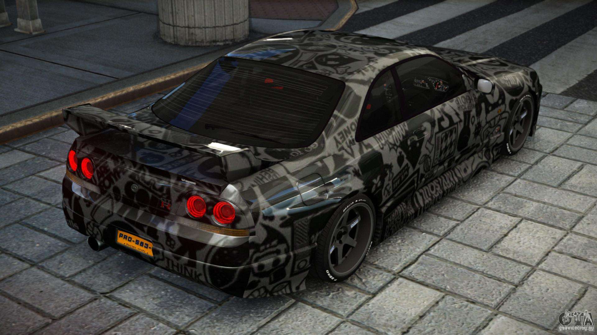 Gta 5 nissan skyline r33 фото 64