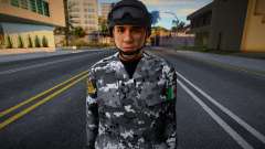 Солдат из Fuerza Única Jalisco v3 для GTA San Andreas