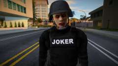 Джокер в обмундировании спецназа v1 для GTA San Andreas