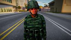 Мексиканский военный v1 для GTA San Andreas