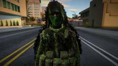 Военный в маскировке для GTA San Andreas