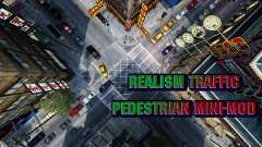 Realism Traffic Pedestrian Mini-Mod для GTA 4