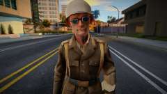 Немецкий солдат (Африка) V3 из Call of Duty 2 для GTA San Andreas