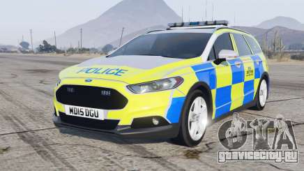 Ford Mondeo Estate Police 2014 для GTA 5