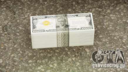 Realistic Banknote USD 100000 для GTA San Andreas Definitive Edition